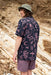 Finisterre - Atlas SS Shirt - Navy/Fig - Back