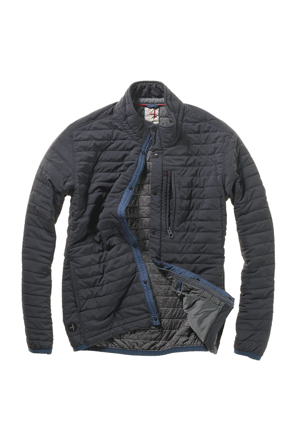 Relwen WINDZIP JACKET Midnight Front