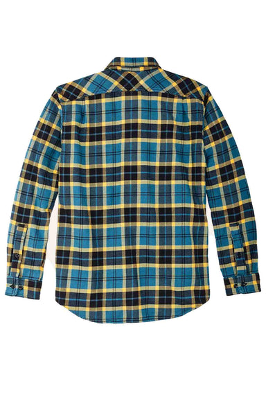 Filson - Vintage Flannel Workshirt - Blue Ash Gold Plaid - Back