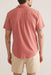 Marine Layer - Stretch Selvage Shirt - Rust - Back