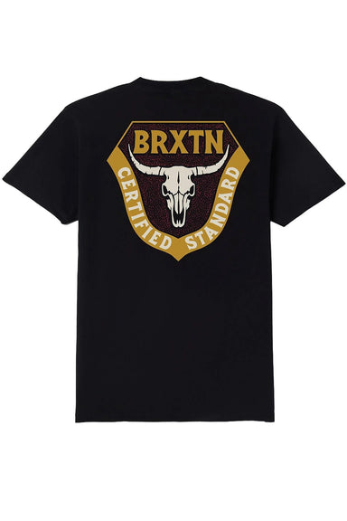 Brixton - Fraser Tee - Black - Back