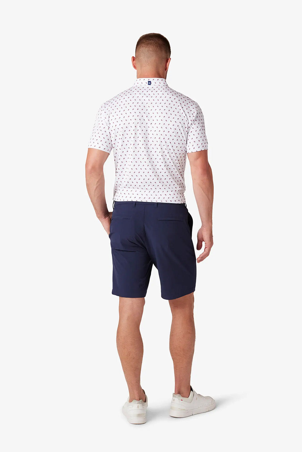 Mizzen + Main - Helmsman Short - Navy Solid - Back