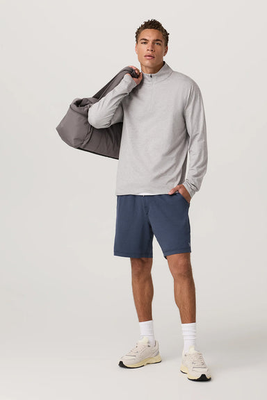 Vuori - Ponto Performance Short - Azure Heather - Model Front