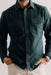 Taylor Stitch THE YOSEMITE SHIRT Dark Forest Detail