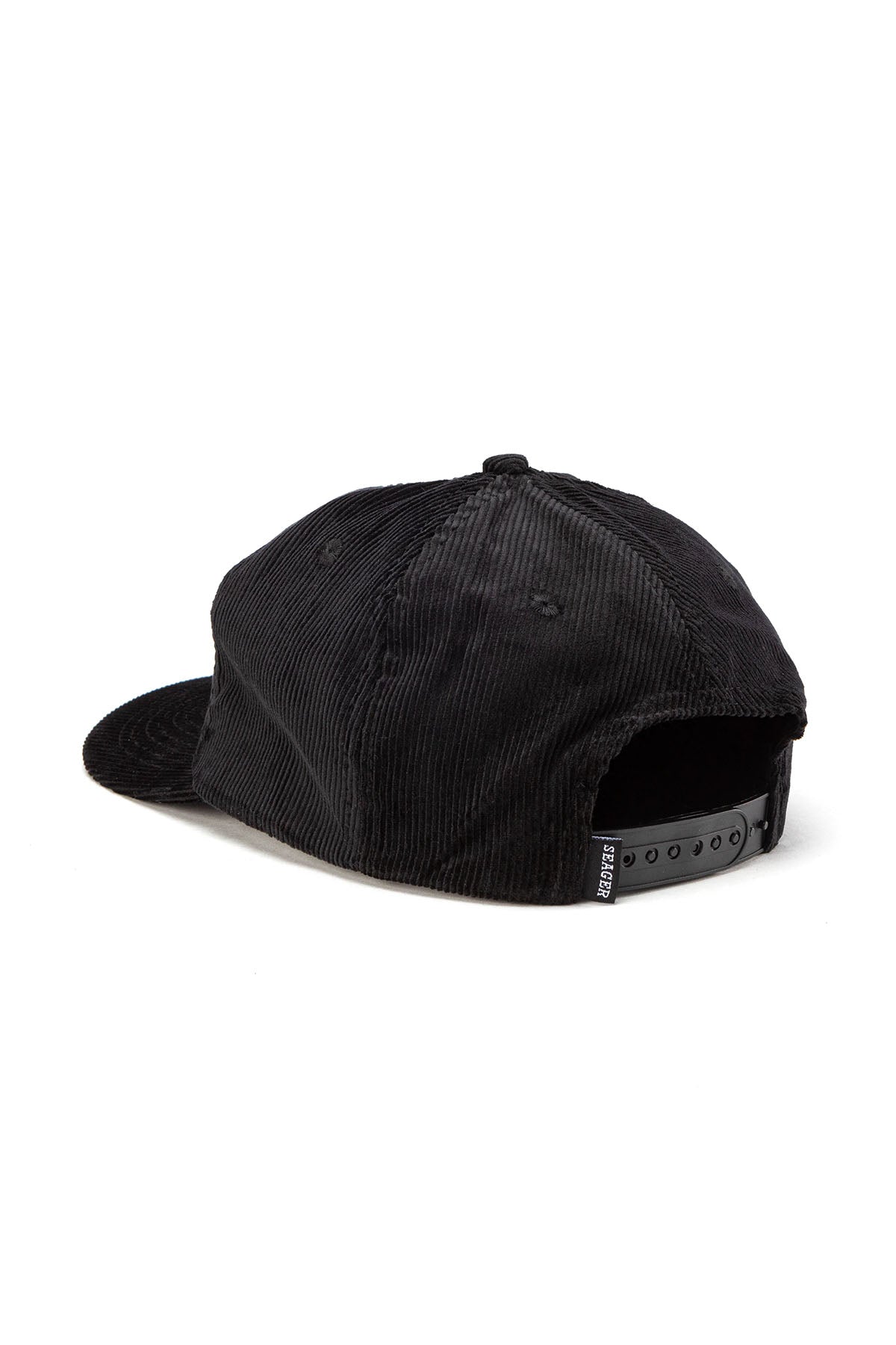 Seager - Big Corduroy - Snapback - Black - Back
