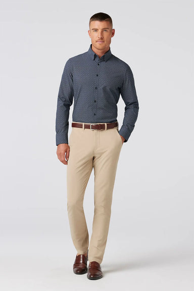 Mizzen + Main - Leeward LS - Navy Diamond - Front