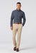 Mizzen + Main - Leeward LS - Navy Diamond - Front
