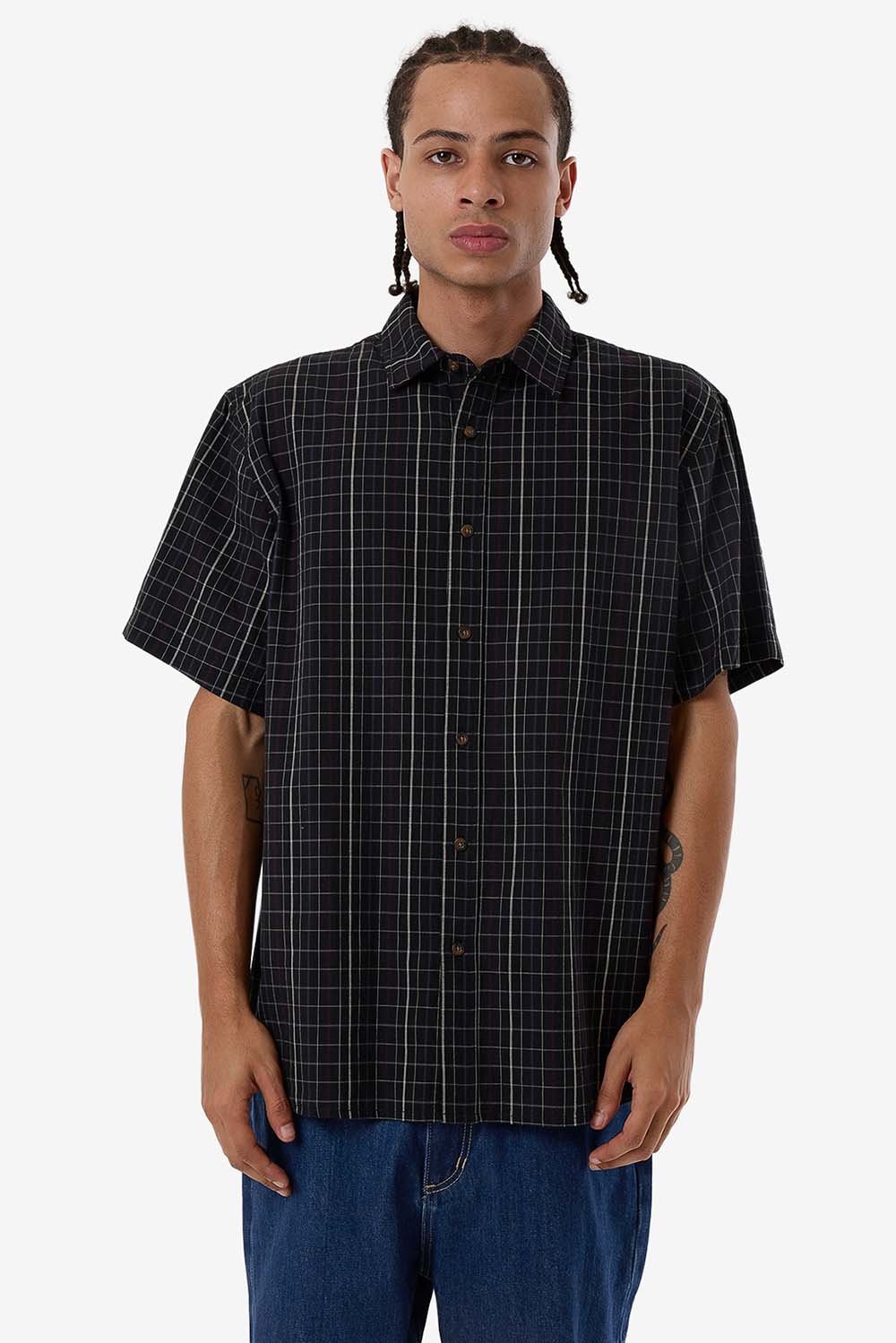 Thrills - Lockstar Shirt - Black - Front