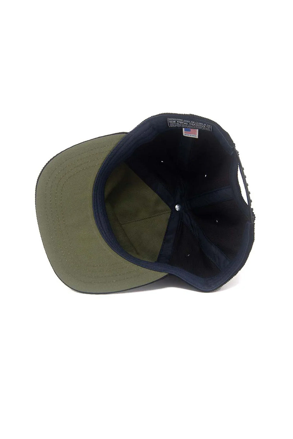 Ampal Creative LIVE FAST STRAPBACK Black Inside