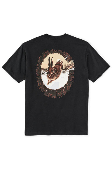 Filson HARE CHASE GRAPHIC T-SHIRT Black Back