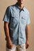 iron and resin badwater shirt blue