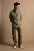 iron and resin cactus shirt green