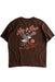 iron and resin dont ruin it tee brown back
