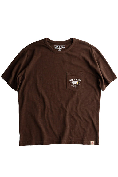 iron and resin dont ruin it tee brown front