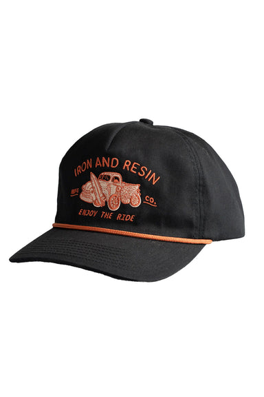 iron and resin enjoy the ride hat black profile