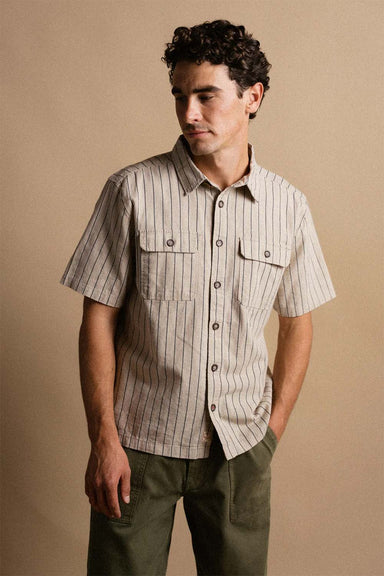 iron and resin gil shirt natural front