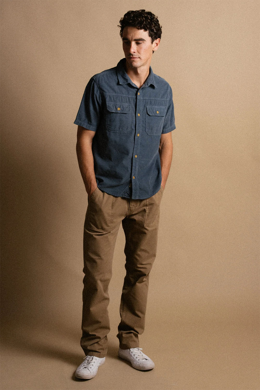 iron and resin herman shirt dark slate 