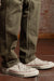 iron and resin herringbone brigade pant army hem