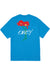 Obey - Poppies - Azure Blue - Back