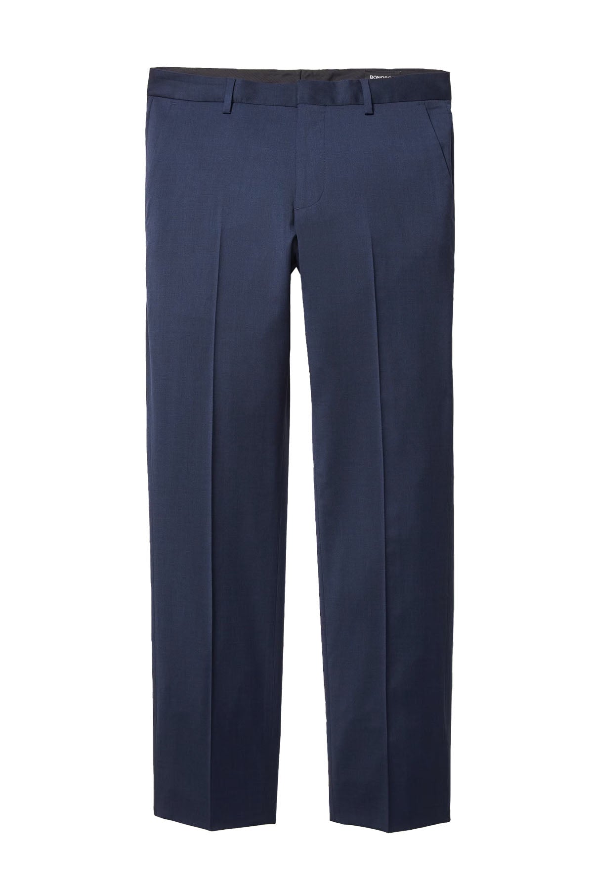 Bonobos - Jetsetter Unhemmed Pant - Lt Navy - Flatlay
