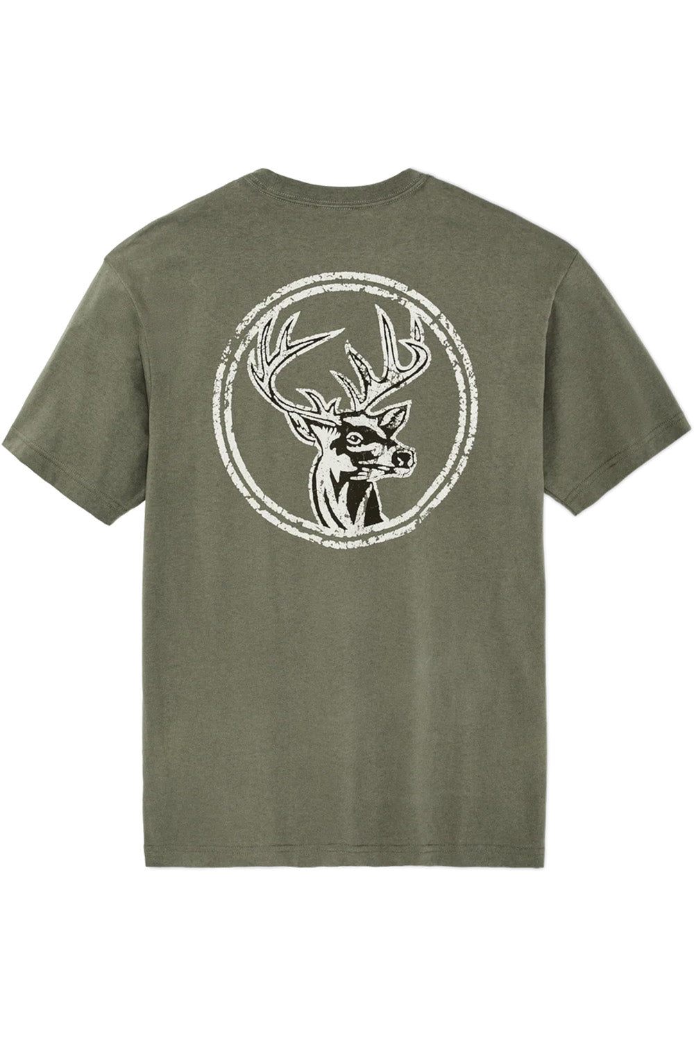 Filson - Buck Graphic T-Shirt - Shale - Flatlay Back