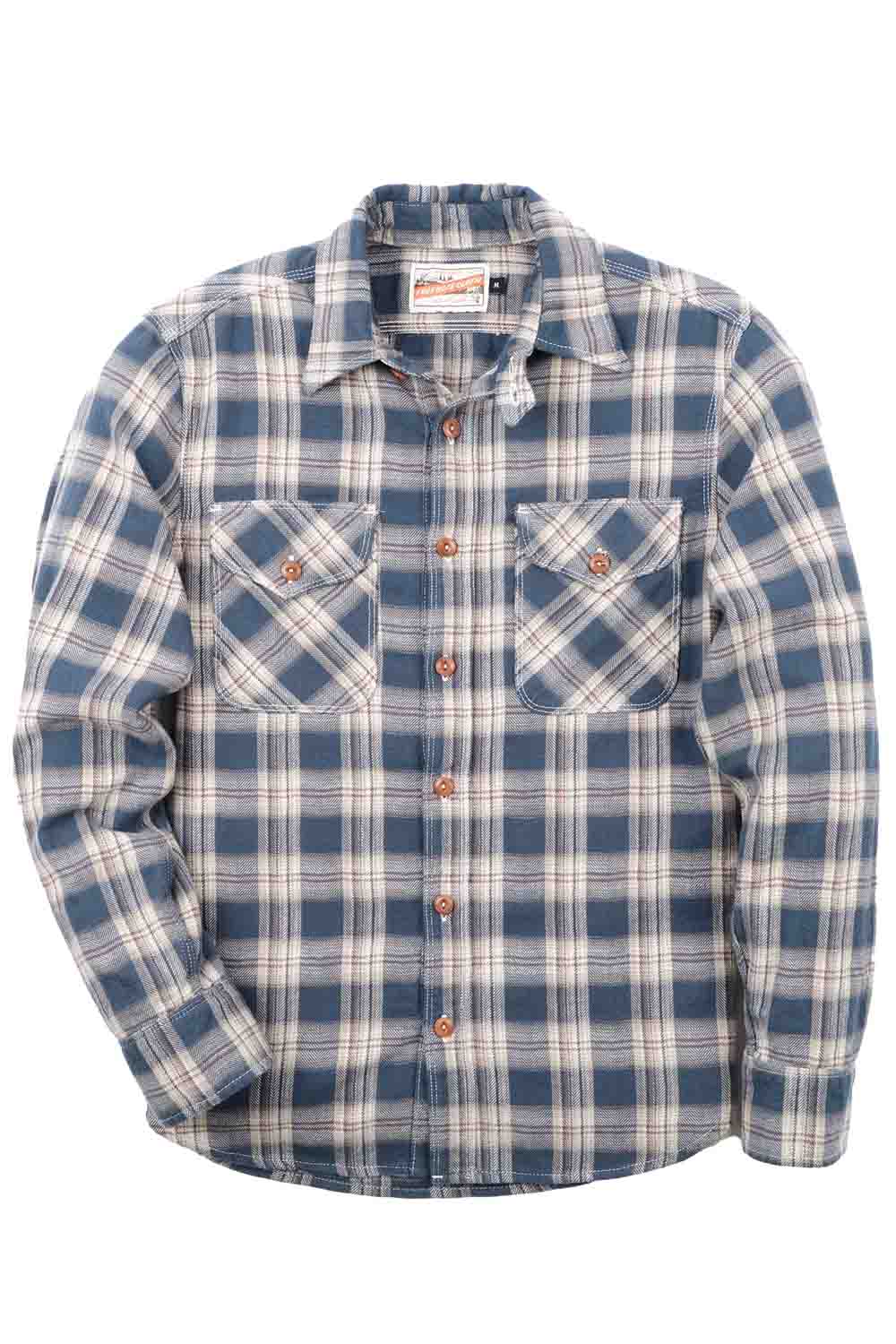 Freenote - Wells - Blue Plaid - Front