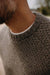 Taylor Stitch THE FISHERMAN SWEATER Taupe Merino Detail
