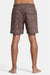 RVCA - Barnes Elastic Short - Red Earth - Back