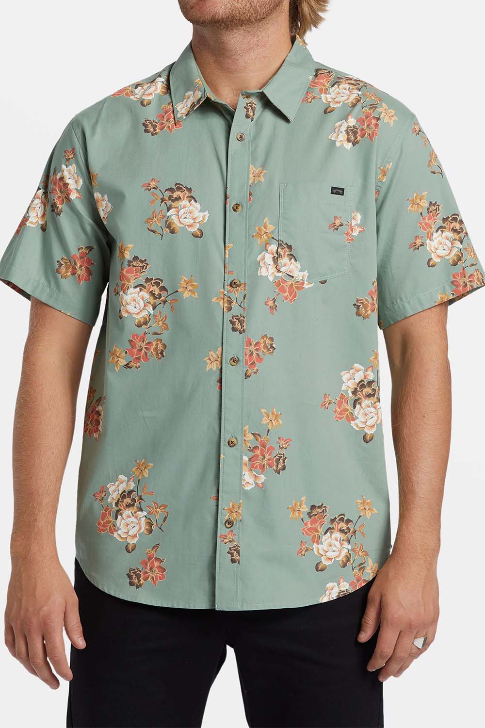 Billabong - Sundays Mini SS - Sage - Front