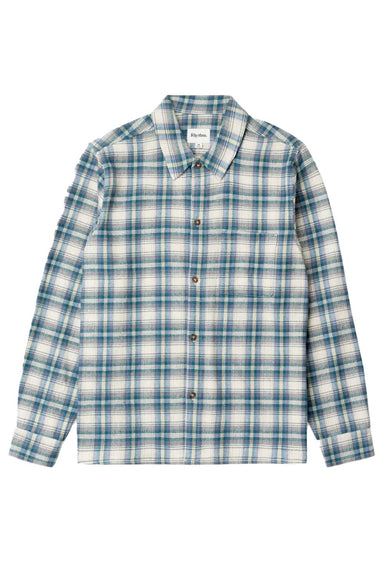 Rhythm Sur LS Flannel Natural Flatlay