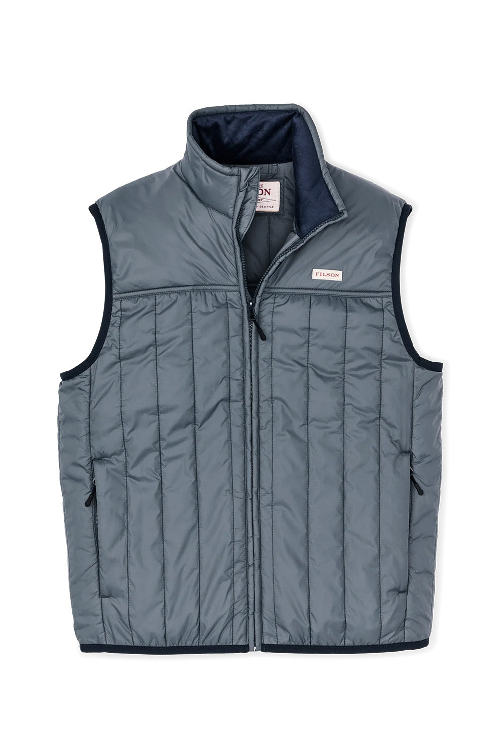 Filson ULTRA LIGHT VEST Storm Blue Front