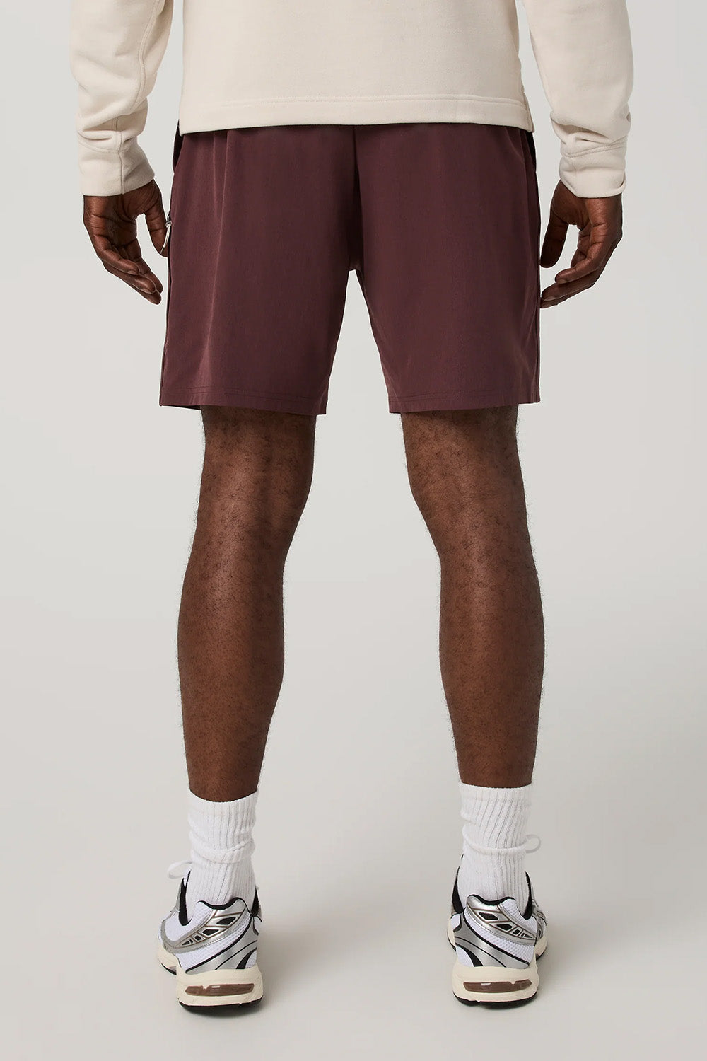 Vuori - Banks Session Short 7" - Boysenberry - Model Detail Back