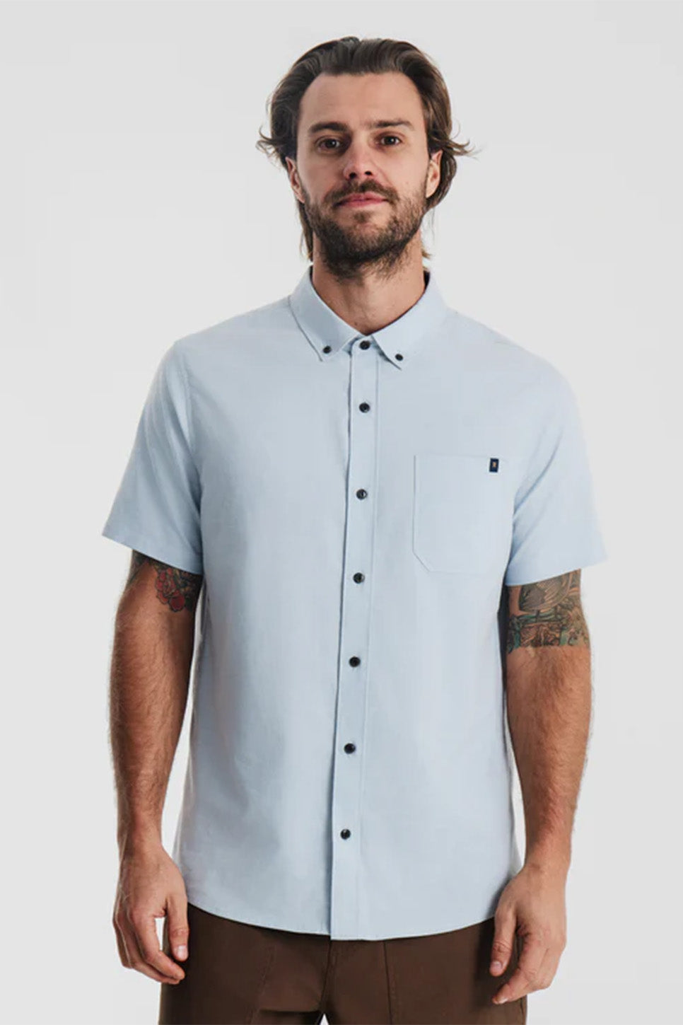 Roark - Scholar Stretch SS - Cascata - Front