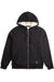Topo Designs Utility Zip Hoodie in Black — Front view