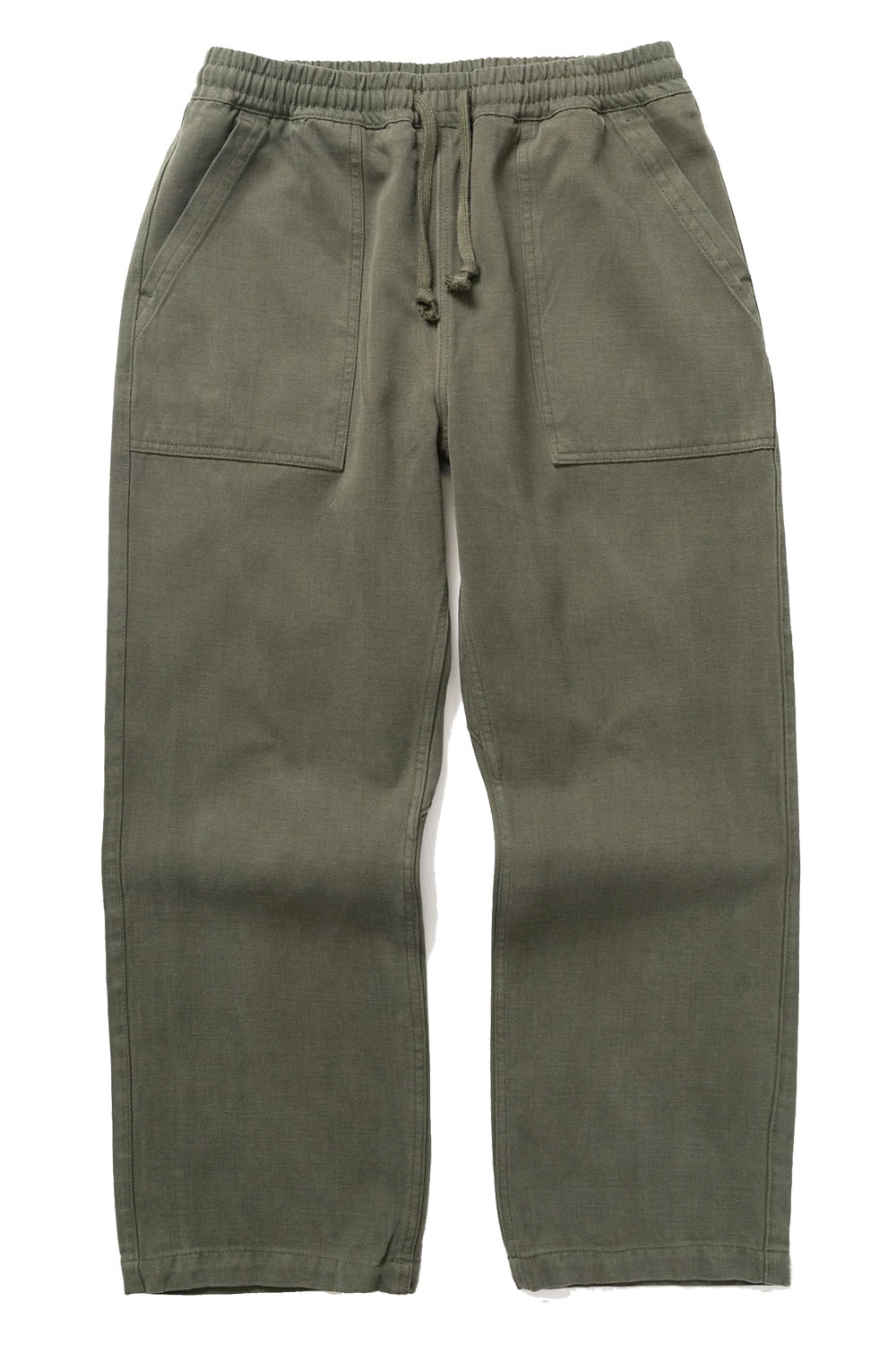 Service Works - Moleskin Chef Pants - Moss - Flatlay