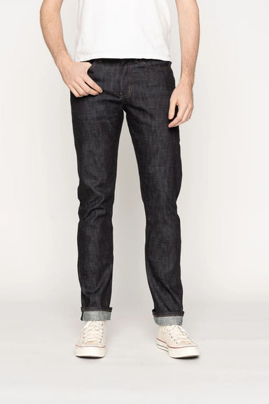 Naked & Famous - Weird Guy - Broken Twill Slub Stretch - Front