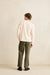 Rhythm Vintage Jersey Henley in Natural — Back view