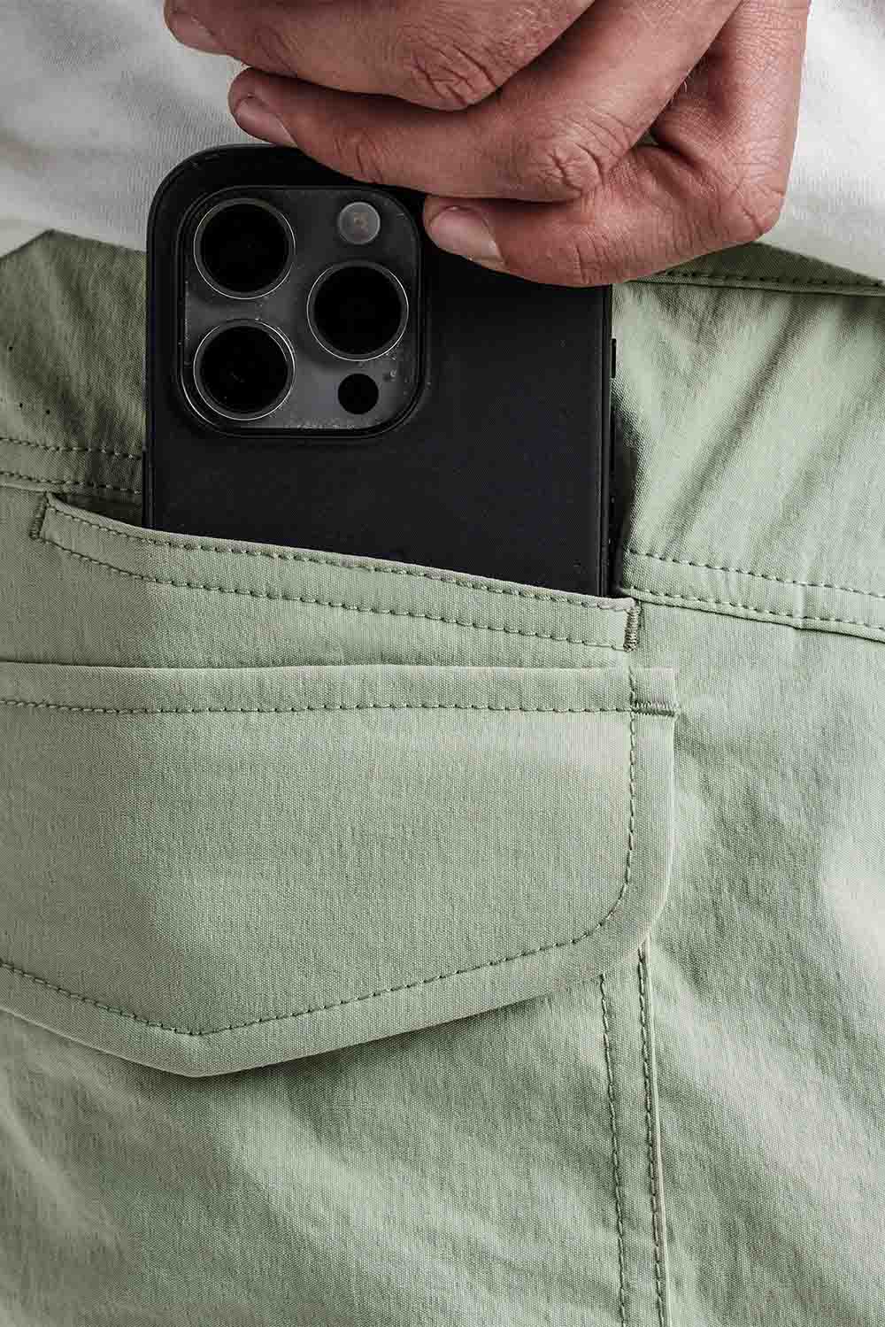 Roark - Layover Trail Short - Chaparral - Back Pocket