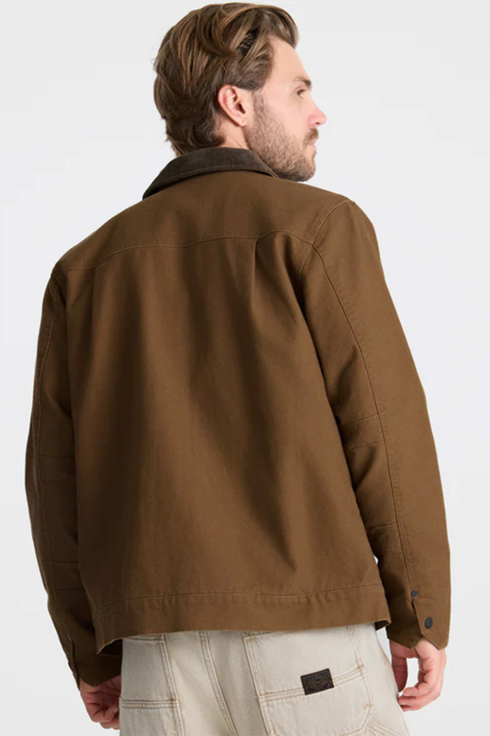 Roark - Open Roads Waxed Canvas Jacket - Otter - Back