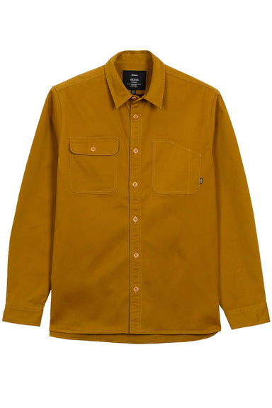 Finisterre - Eddystone Shirt - Burnt Ochre - Flatlay