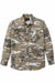 Filson Field Flannel Shirt in Marsh Olive Print — Flatlay view