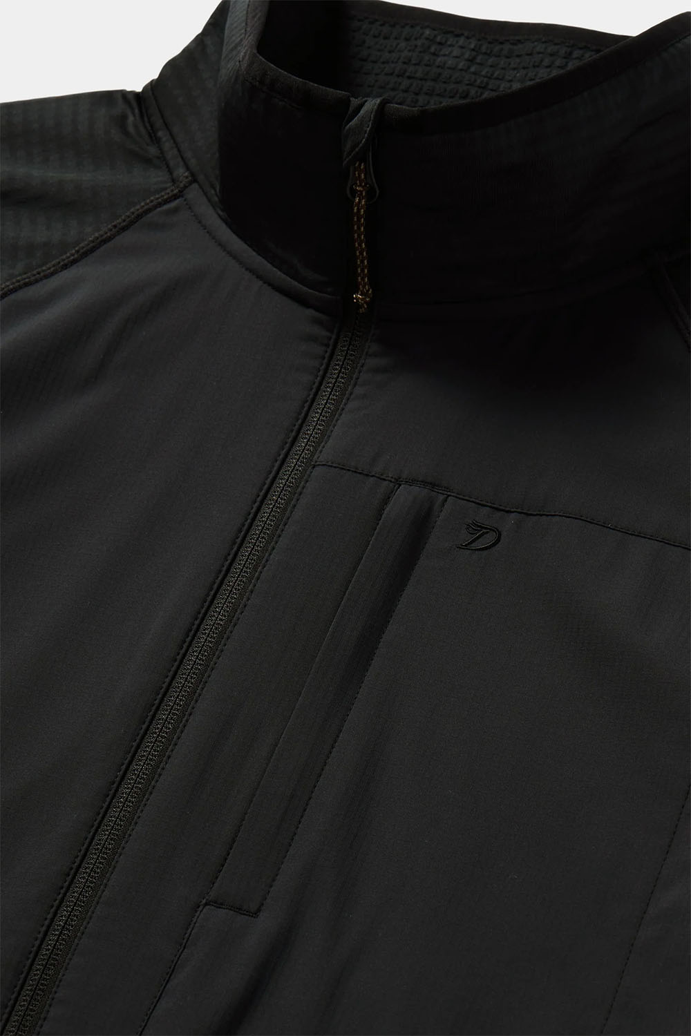 Duck Camp LW GRID TECH FLEECE Black Detail