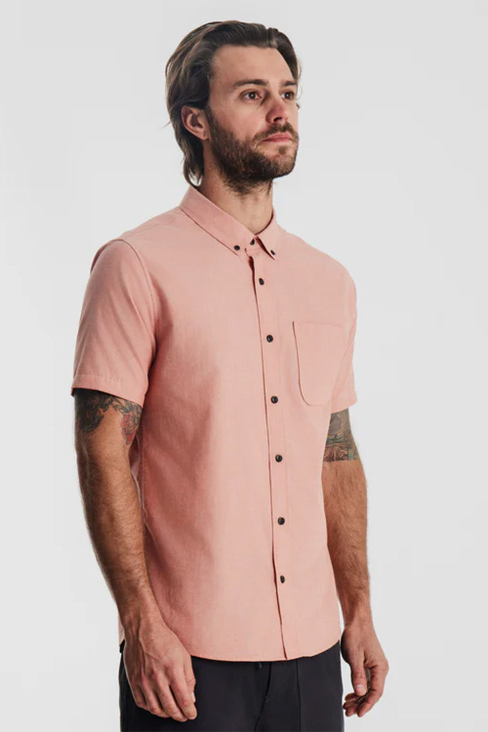 Roark - Scholar Oxford SS - Saffron Red - Side