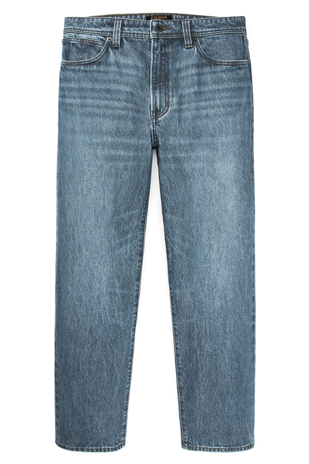 Filson - 14oz Straight Leg Jean - Vintage Indigo - Flatlay