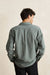 Rhythm - CLASSIC LINEN LS SHIRT - Silver Pine - Back
