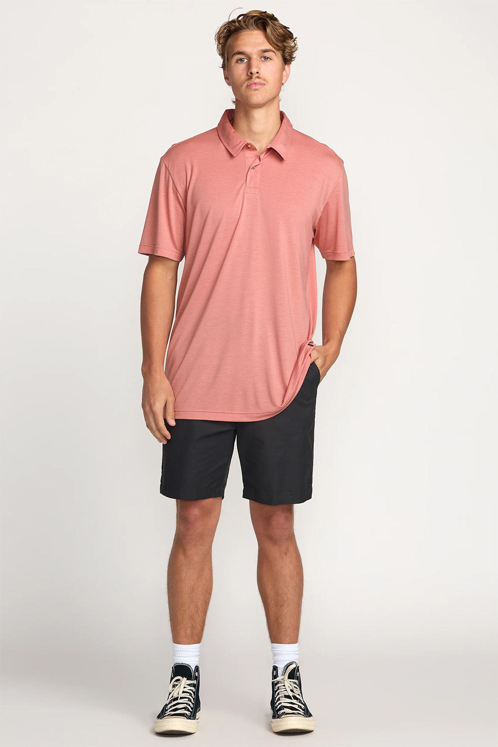 Billabong - Eclipse SS Polo - Dust Red
