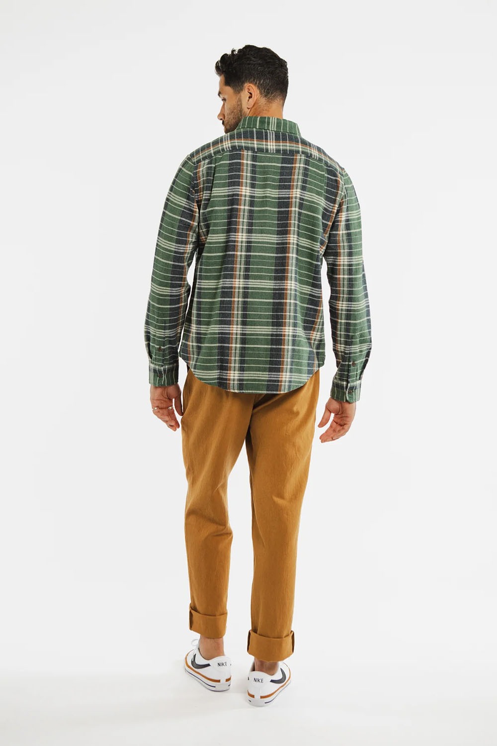 Bridge & Burn - Jude Shirt - Arcadia Plaid - Back