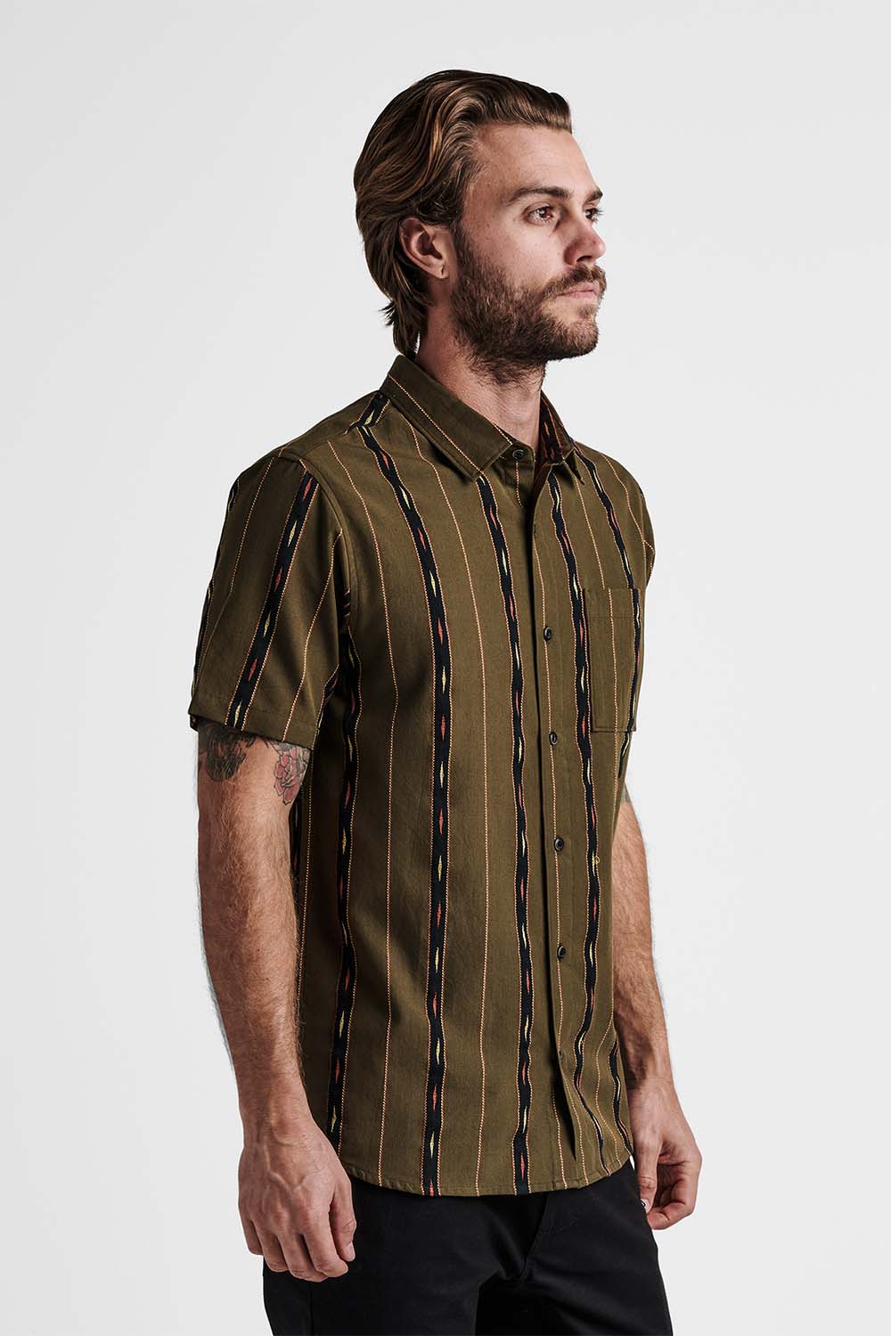 Roark - Journey SS Woven - Antico Military - Side