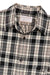 Filson - Light Weight Alaskan Guide Shirt - Cream/Black/Gray Plaid - Collar