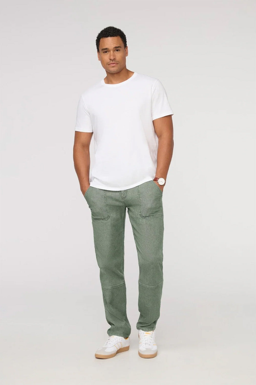 Duer - Stretch Canvas Utility Pant - Pine